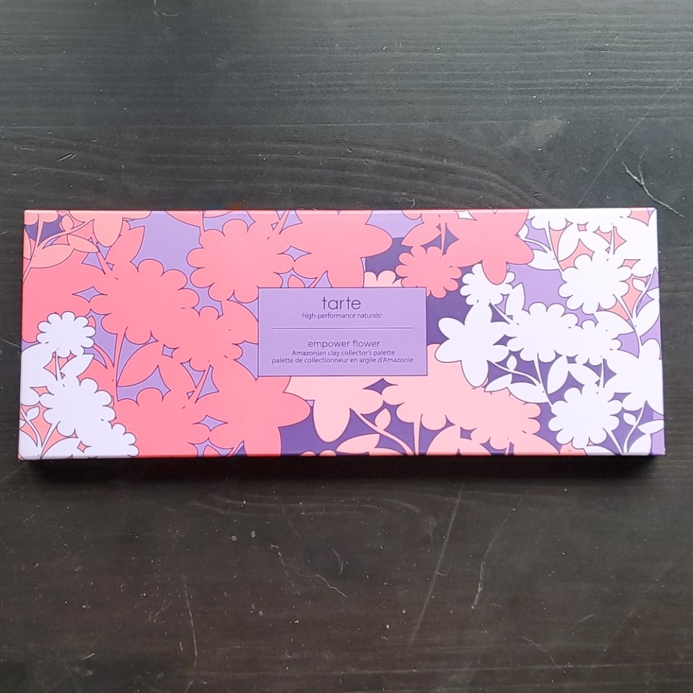 Brand new Tarte empower flower palette